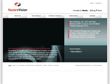 Tablet Screenshot of nucorevision.com